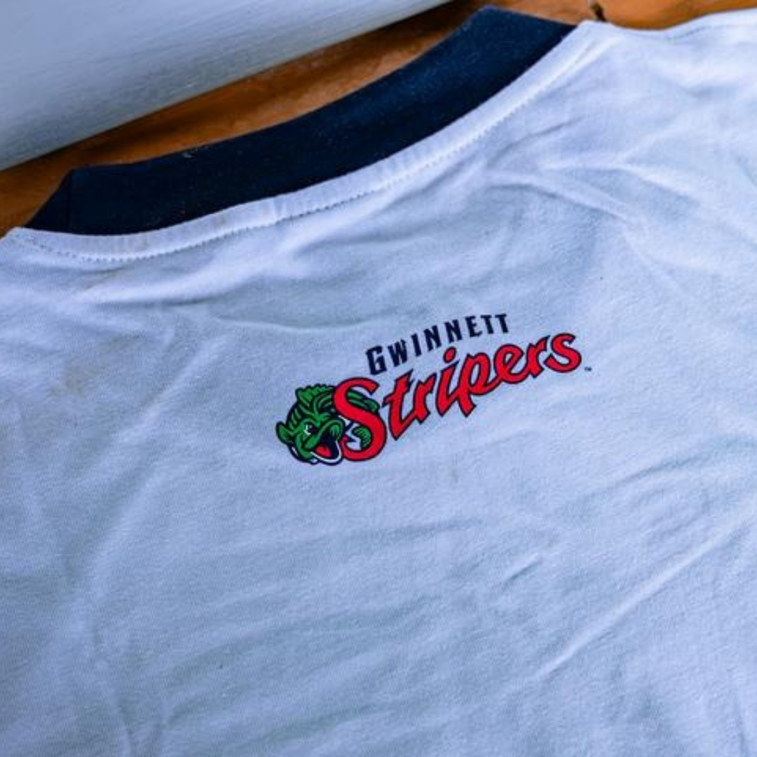 Brantley Gilbert x Gwinnett Stripers Backroads Ringer T-Shirt