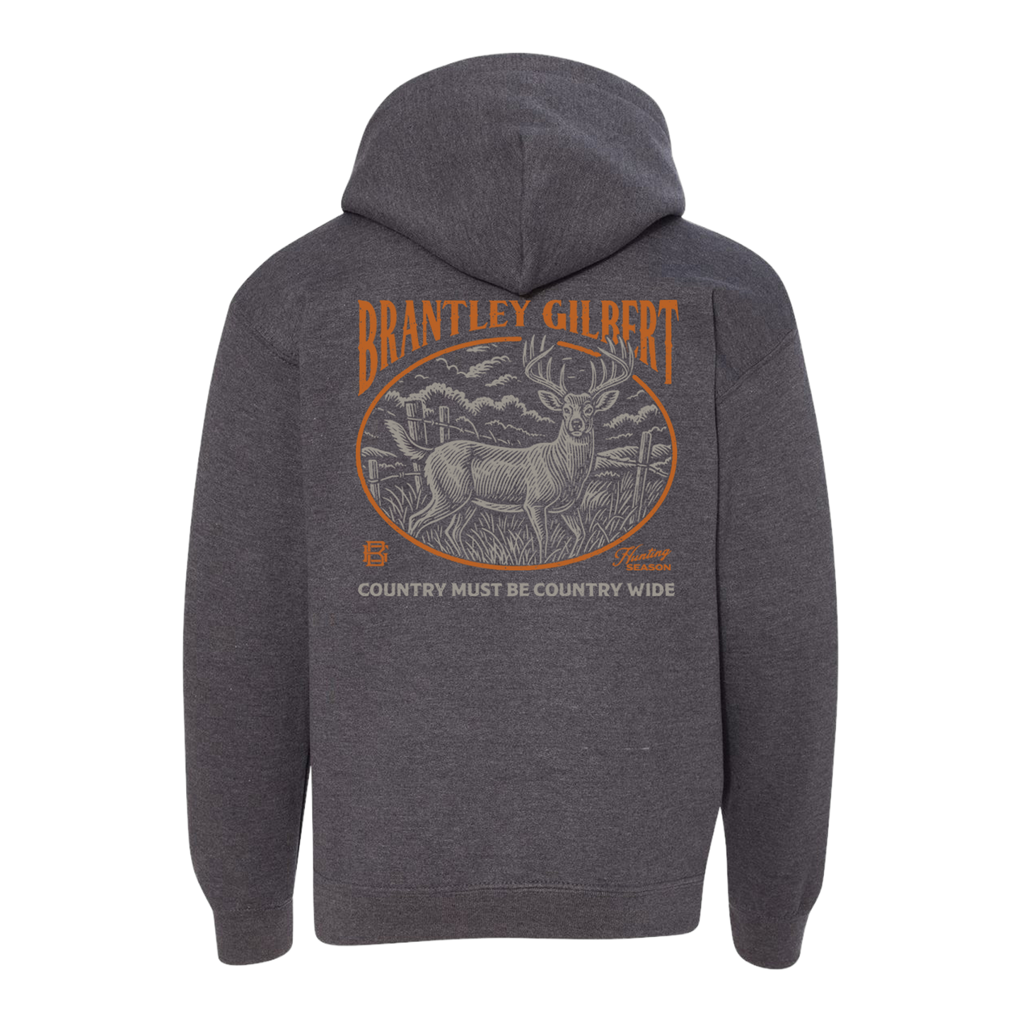 Buck Field Youth Hoodie - Back