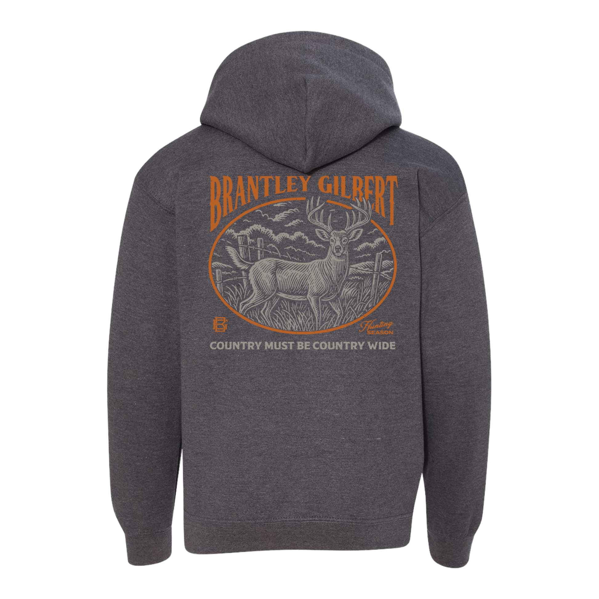 Buck Field Youth Hoodie - Back