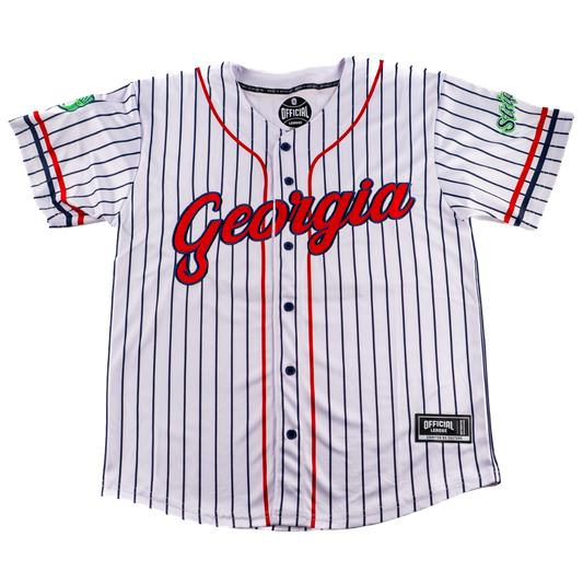 Brantley Gilbert x Gwinnett Stripers Georgia State Line Jersey