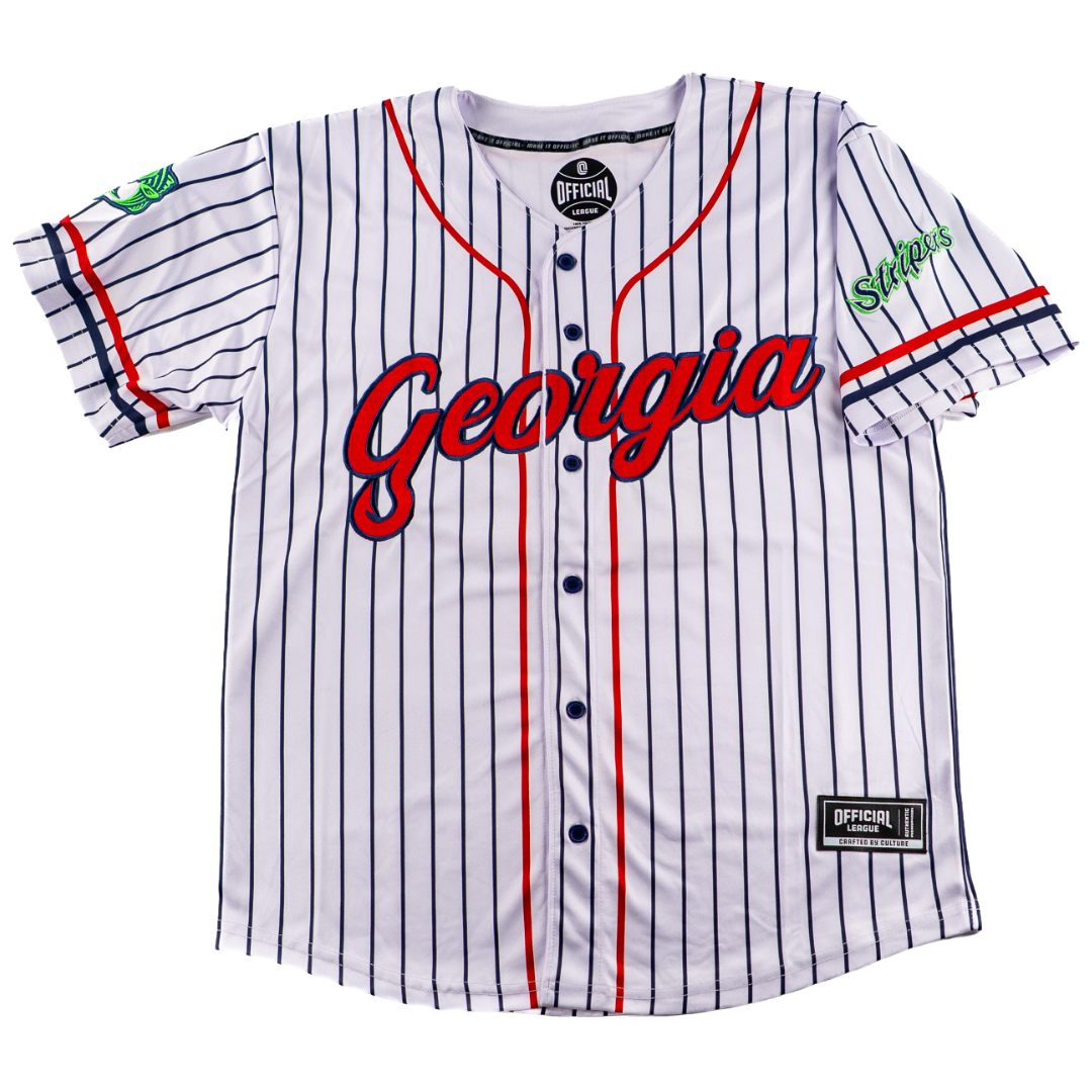 Brantley Gilbert x Gwinnett Stripers Georgia State Line Jersey