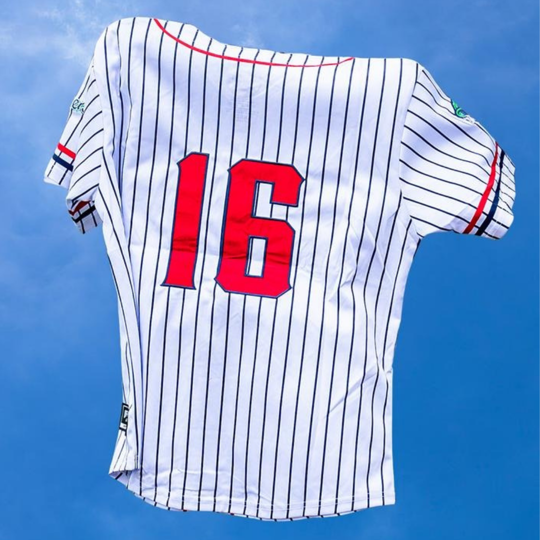 Brantley Gilbert x Gwinnett Stripers Georgia State Line Jersey